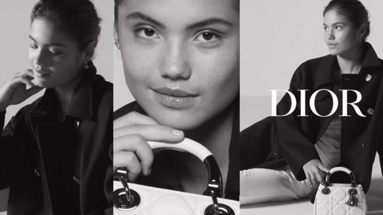 Emma Raducanu is the face of Dior campaign for new bag