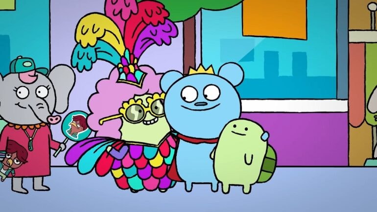 Bossy Bear and Turtle inhabit a K-Town-inspired city in new Nickelodeon series from UglyDolls creators
