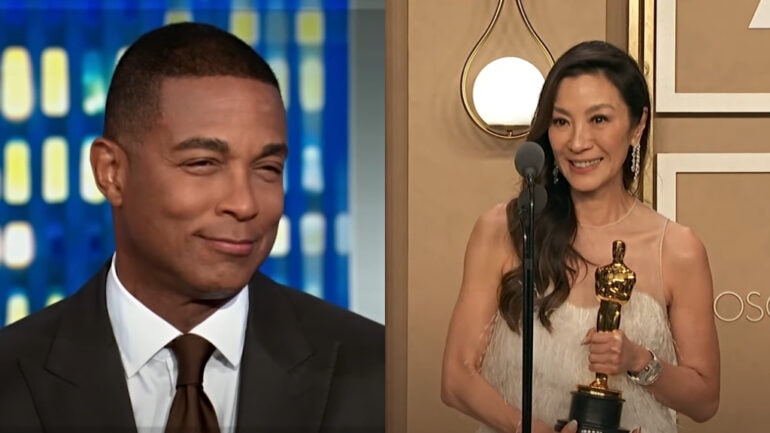 Twitter goes wild as Michelle Yeoh appears to slam controversial Don Lemon comment in Oscars speech