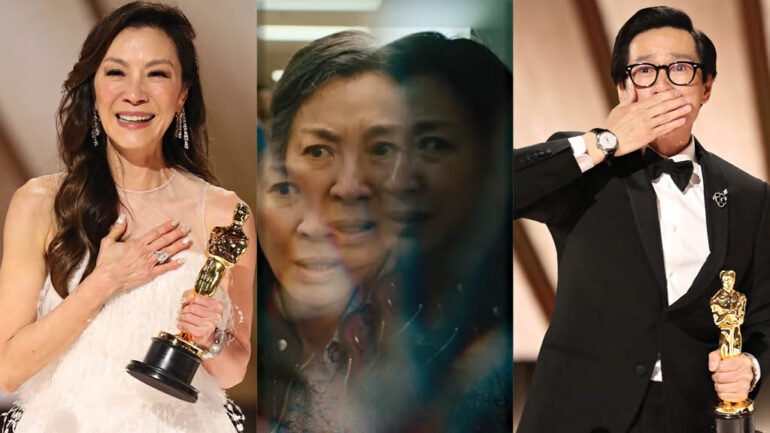 Inside the Oscars: The moments that meant everything to Asians everywhere, all at once