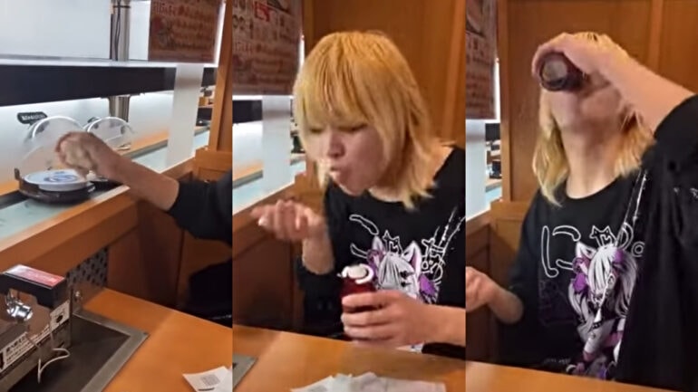 Japanese man who licked soy sauce bottle indicted in landmark case against ‘sushi terrorism’