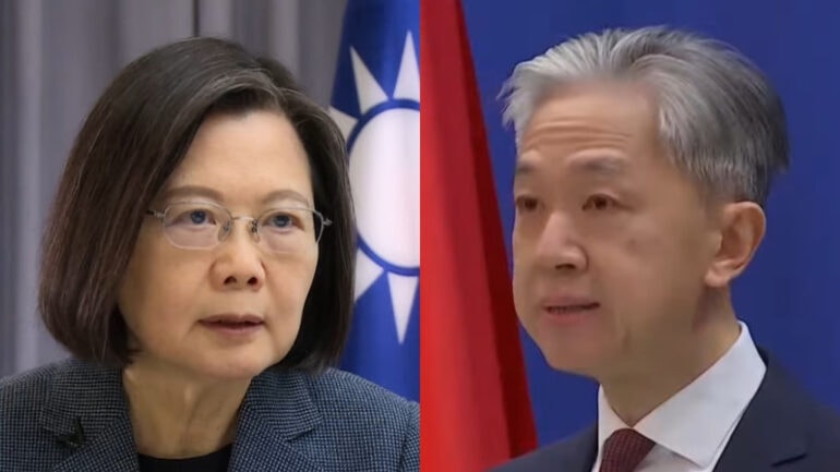 Chinese official ‘corrects’ foreign reporter: ‘no such thing as Taiwanese president’