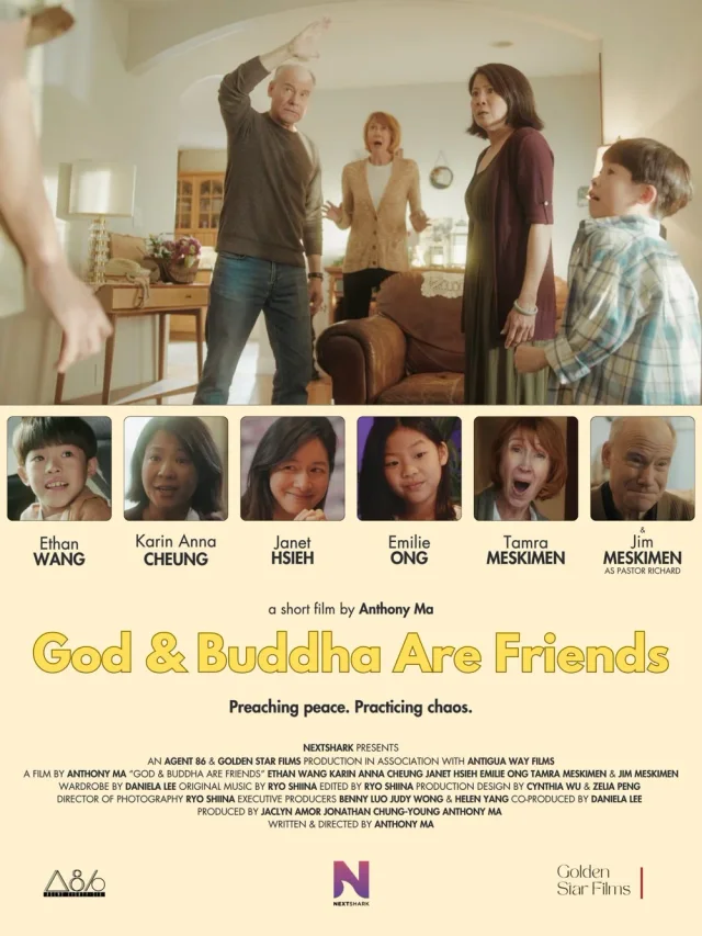 Film artwork for God & Buddha Are Friends