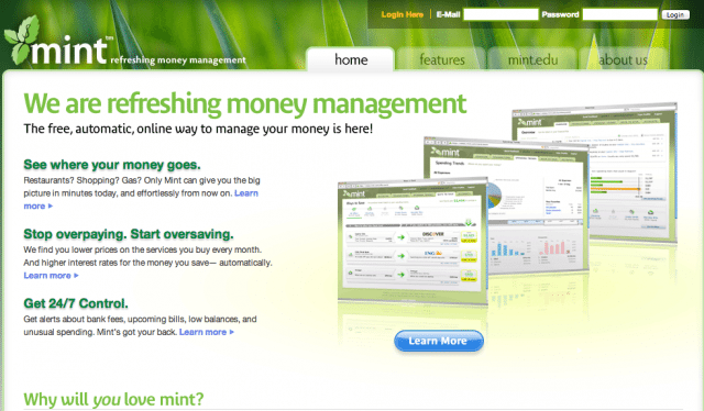 Mint.com in 2007