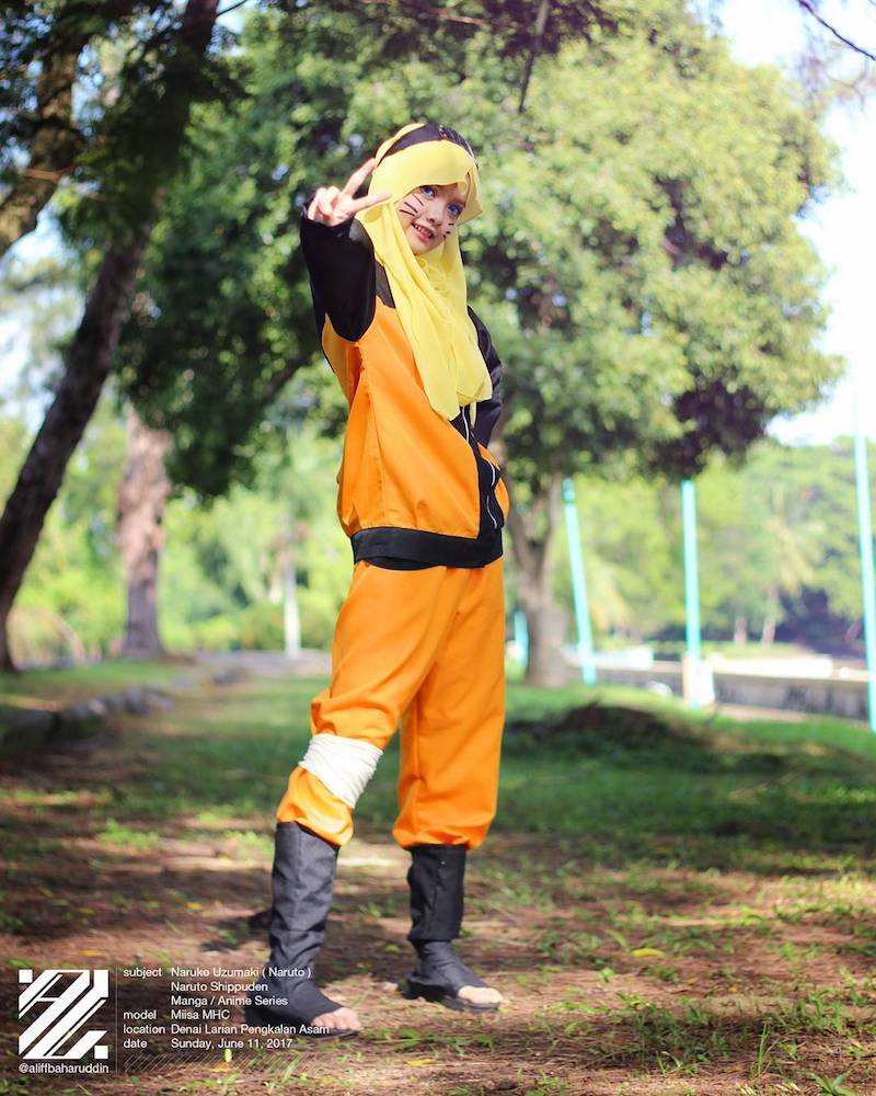 Malaysian Cosplayer Creatively Includes a Hijab in Anime Costumes, Gives Everyone Kawaii Overload