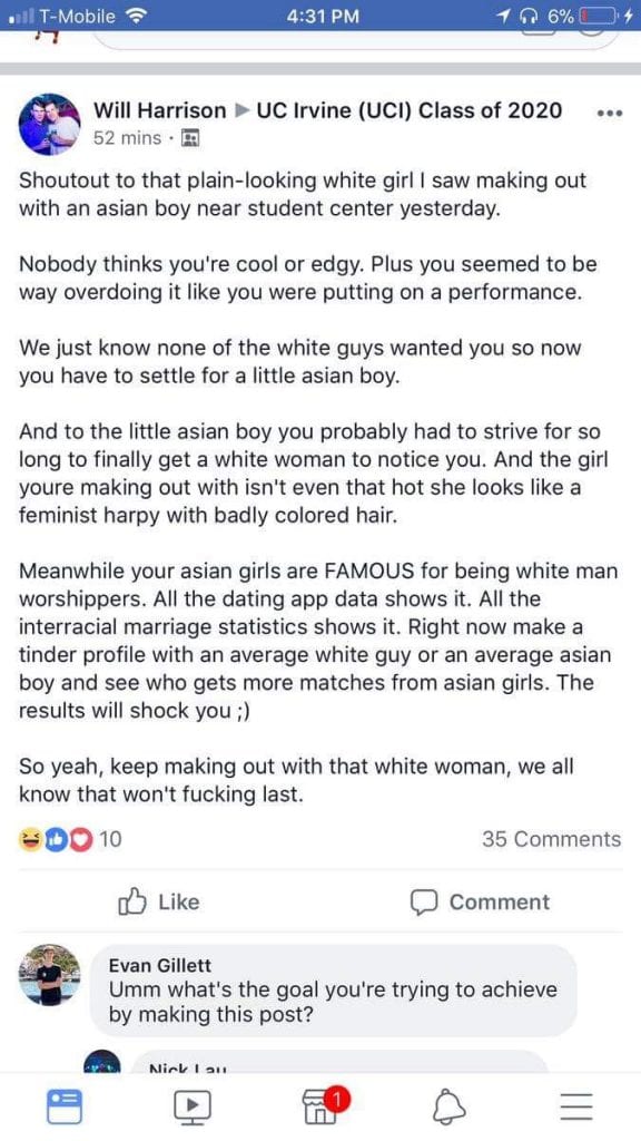 AMWF racism