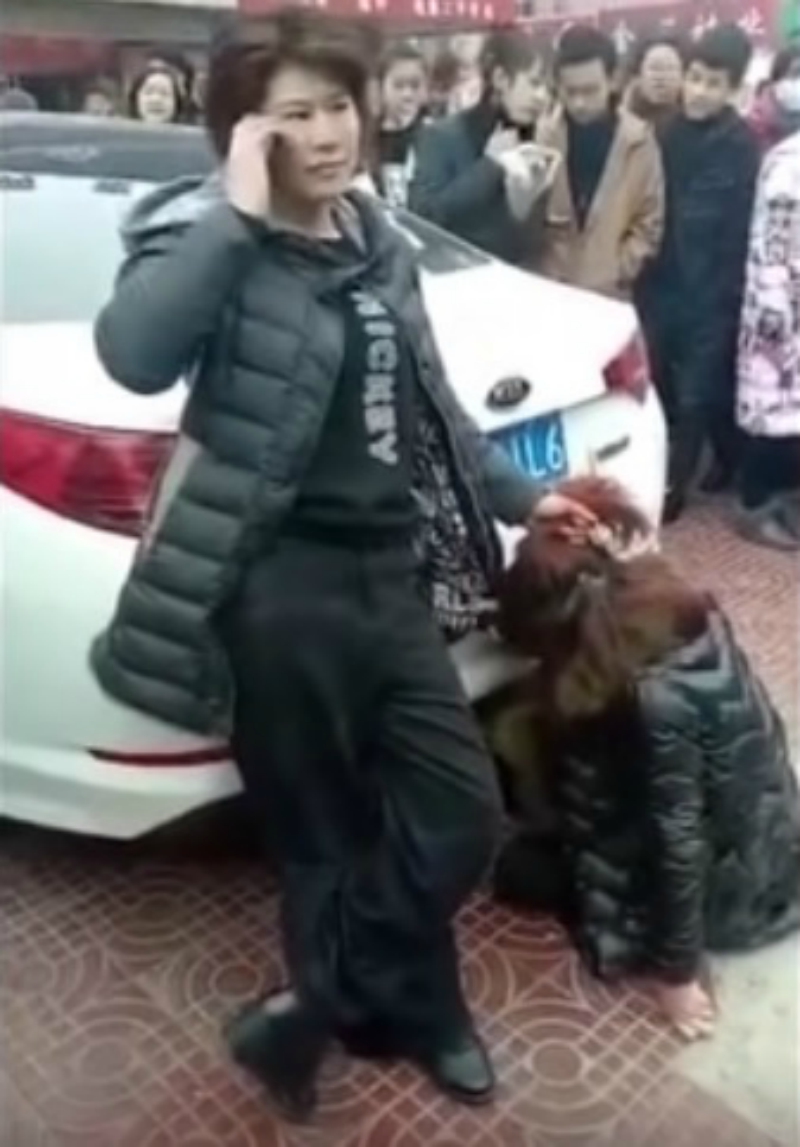 Vengeful Wife in China Beats Mistress