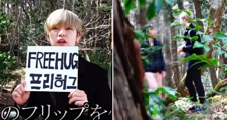Another YouTuber Visits 'Suicide Forest', This Time To Save Lives