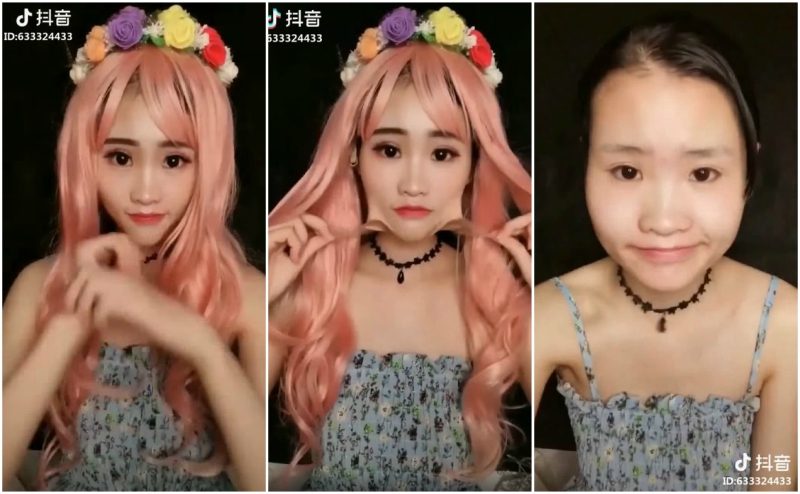 Chinese Girl Makeup Removal