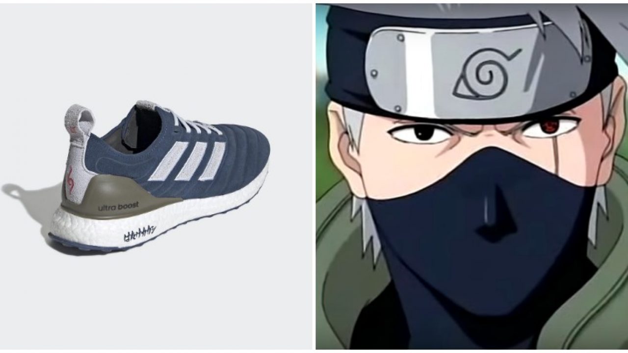 Kakashi' Sneakers From Naruto x Adidas 