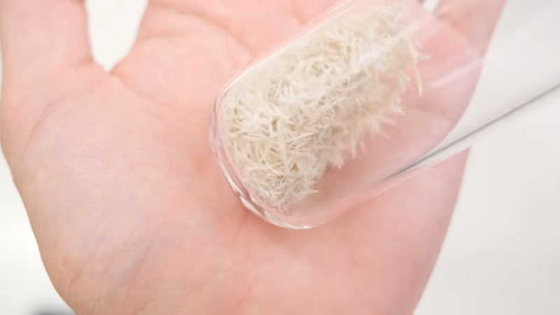 Kiwami Japan, a Japanese YouTuber famous for turning random objects into knives like pasta, fish, and even underwear, created a cheap engagement ring using fingernail clippings he collected for an entire year.
