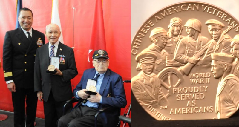 Congressional Gold Medal chinese american veterans WWII