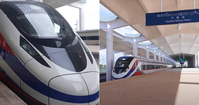 China is now connected with Laos via a recently completed high-speed rail line which reportedly cost $6 billion. 
