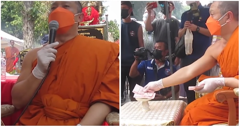 Monk lottery winner