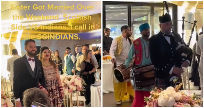 scottish indian wedding